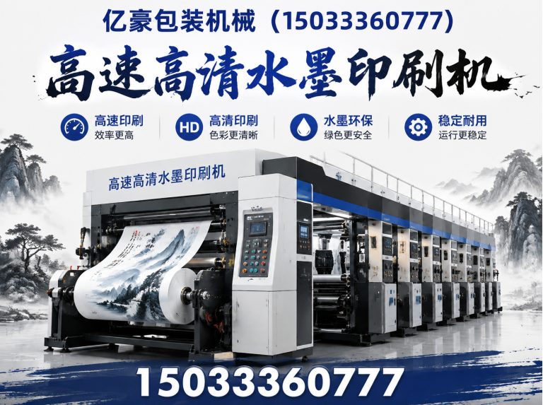 河北水墨印刷机展示图